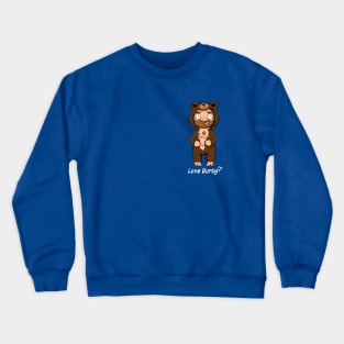 Brown Bear Onesie Crewneck Sweatshirt